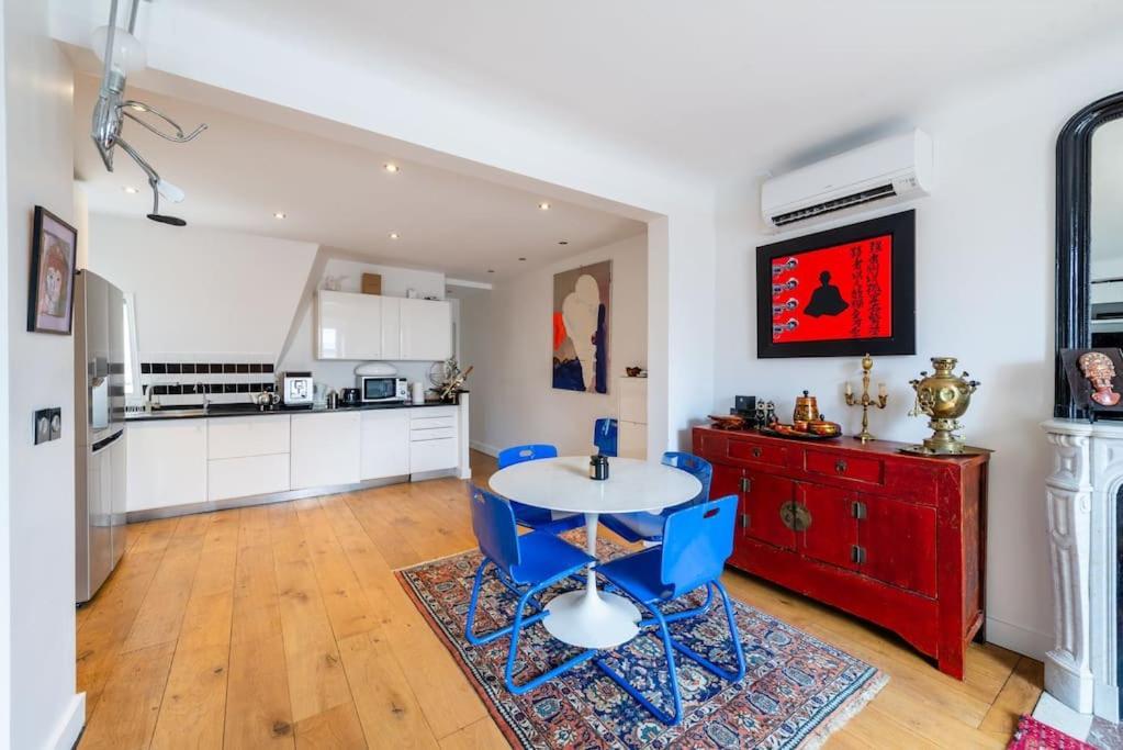 Appartement Vue Tour Eiffel Париж Экстерьер фото